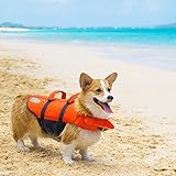 Kyjen 22020 Outward Hound Ripstop Quick Release Easy Fit Rettungsweste für Hunde, verstellbar, Größe M, orange
