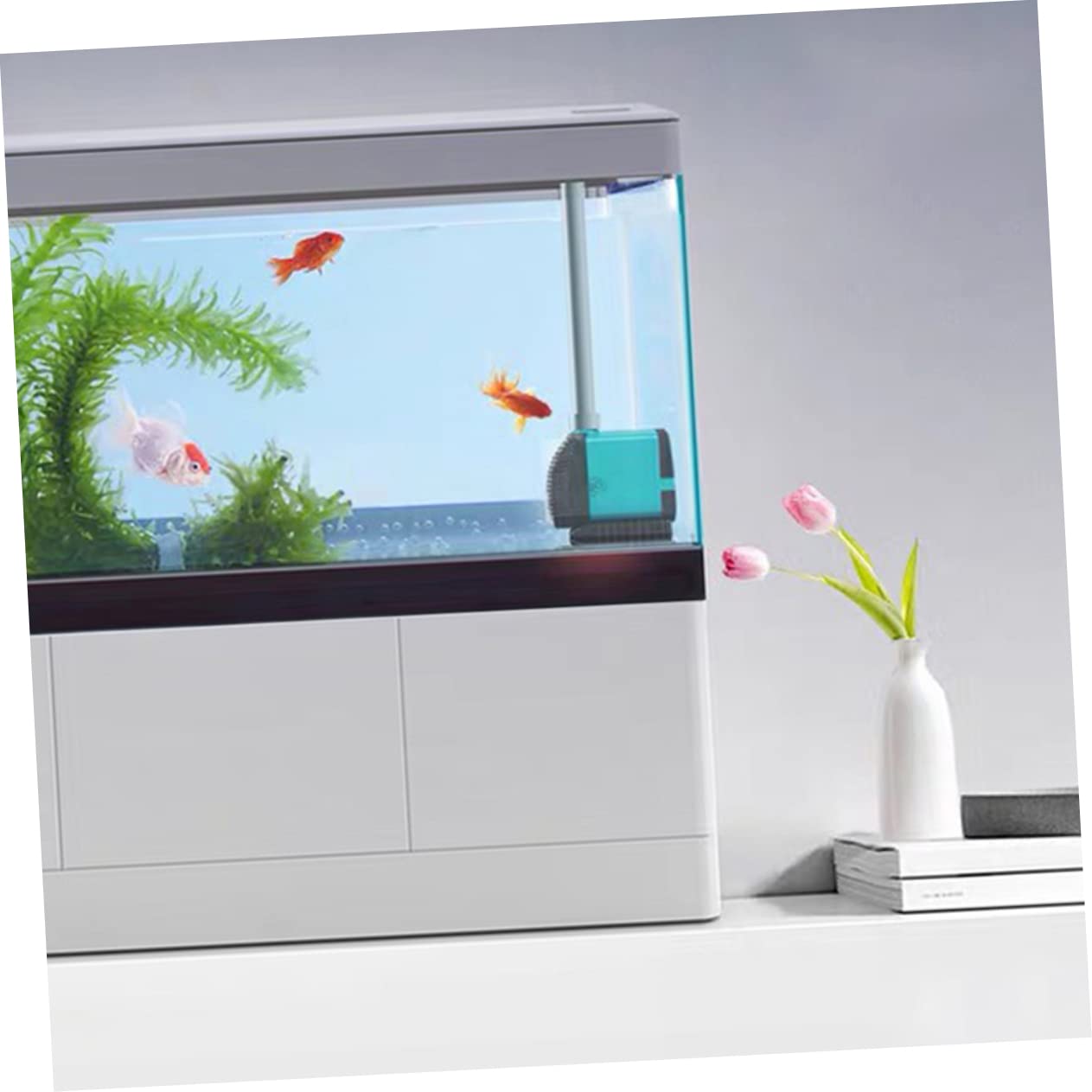 Kisangel 3 Pezzi Pompa Submersibile per Acquari e Fontane Silenziosa e Resistente per Acquatici Raffreddamento per Computer