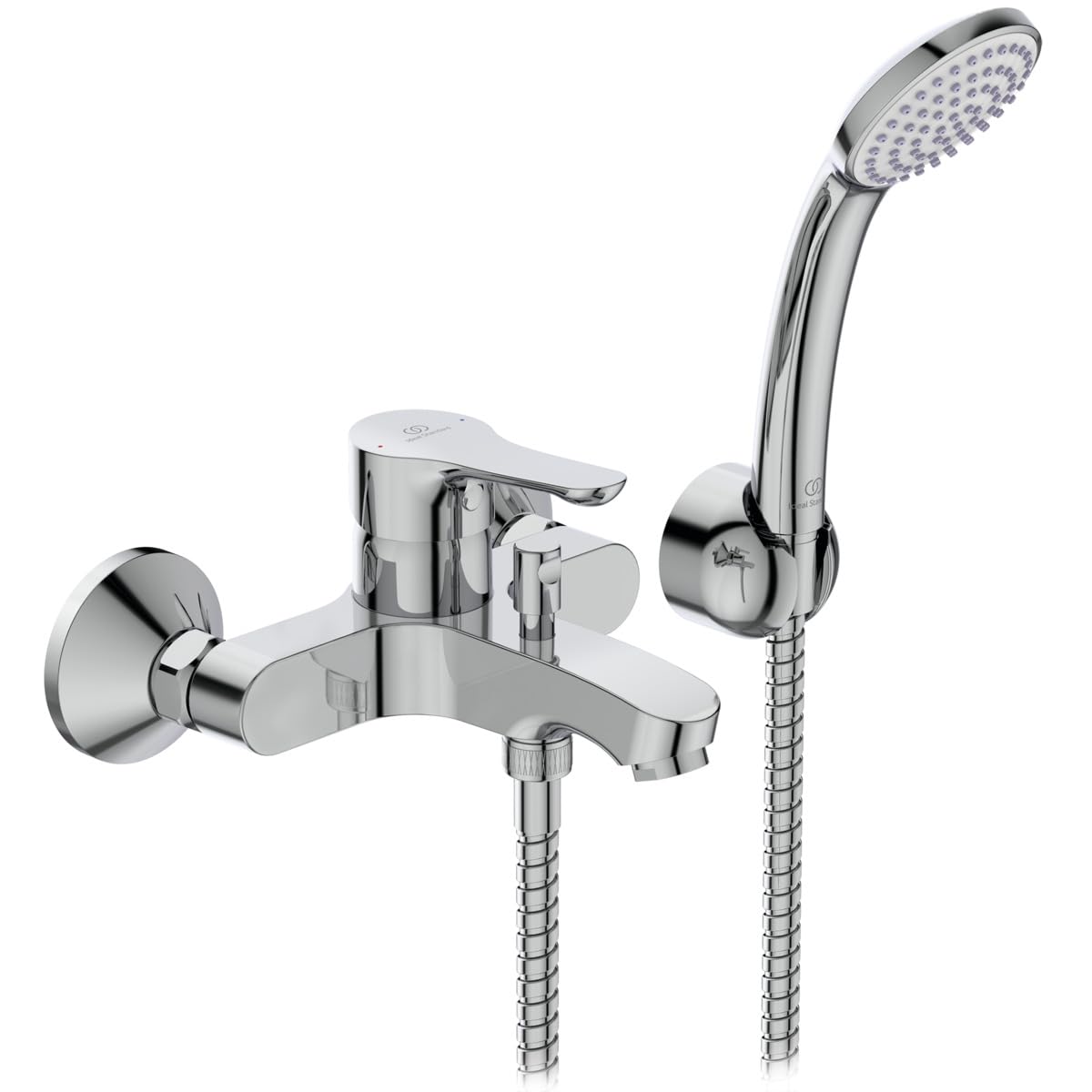 BC676AA Alpha Shower Mixer with Accessories, Chrome
