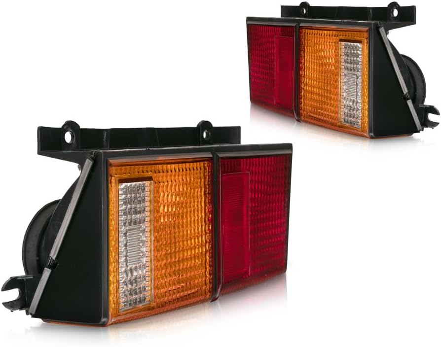 For Jeep Cherokee Tail Light Assembly Unit 1984-1996 Pair Driver and Passenger Side For CH2800105 + CH2801105