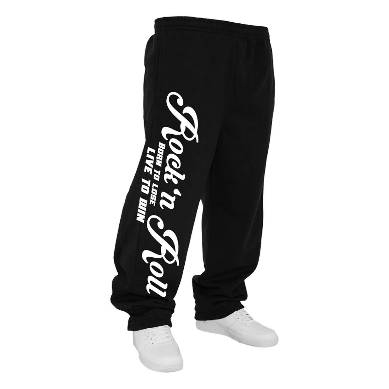 Spaß Kostet Männer und Herren Jogginghose Trainingshose Rock'n Roll Größe S - 5XL