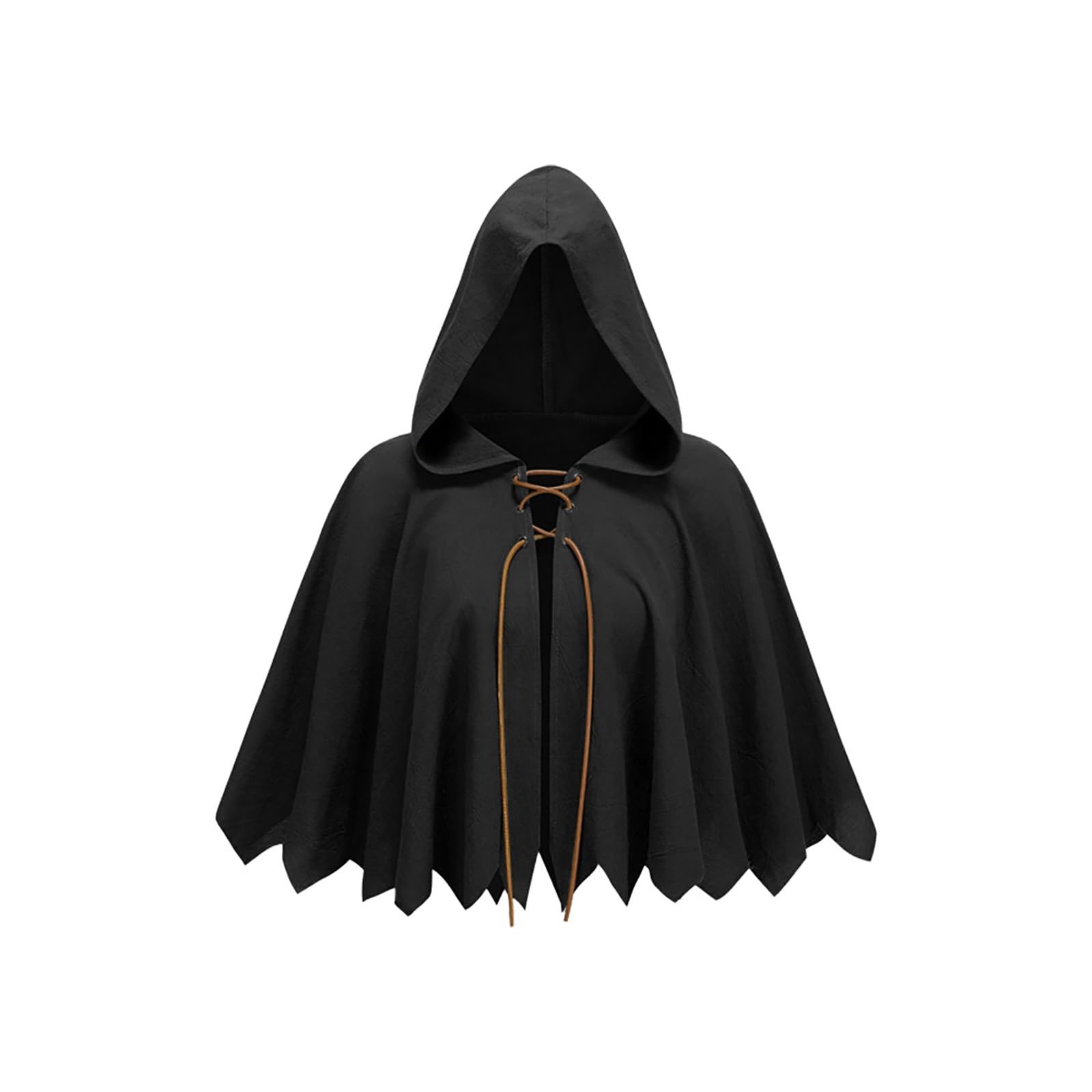 Medievale, cosplay, per spettacoli palcoscenici di Halloween, elegante costume con cappuccio per uomo e donna, ideale per ruoli teatrali, feste in maschera e eventi storici nel tempo libero