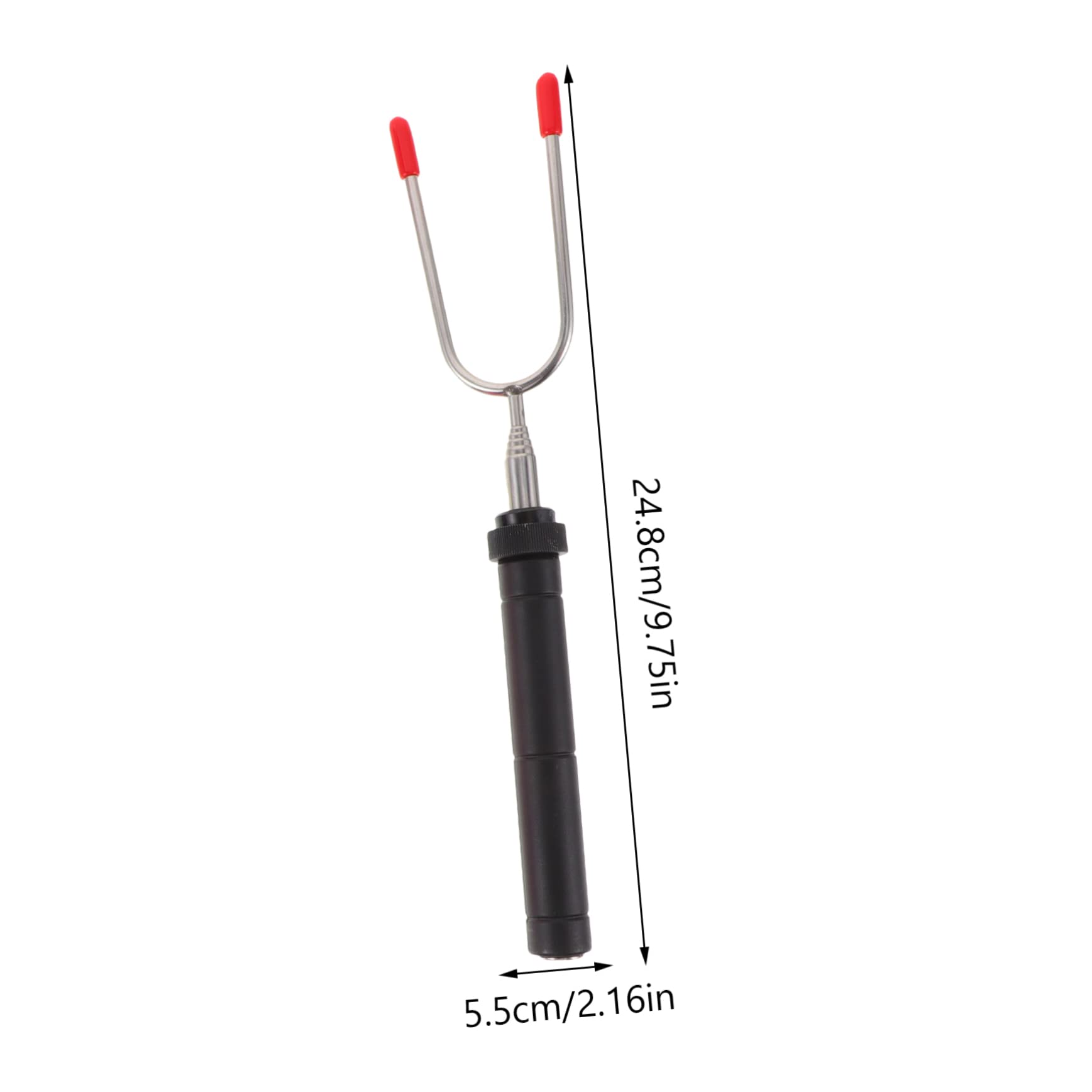 BEBEMOKO 5Pcs Stainless Steel Barbecue Sticks Shaped Flexible Bbq Skewers for Home Roasting for Camping Outdoor and Family Cooking Activities