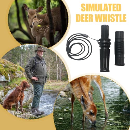 Hunting Deer Call - 4.7x0.79in Outdoor Doe Sound Device, Fawn Caller Tool, Long Lasting Realistic Hunting Lure | Wildlife Attraction Whistle for Open Field, Expedition, Tracking Trips