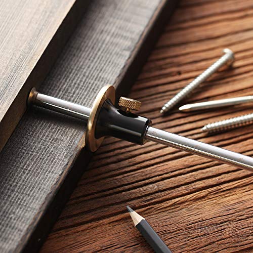 image for Mr. Pen Wheel Marking Gauge, 2 Extra Blades, Laser Engraved Graduation