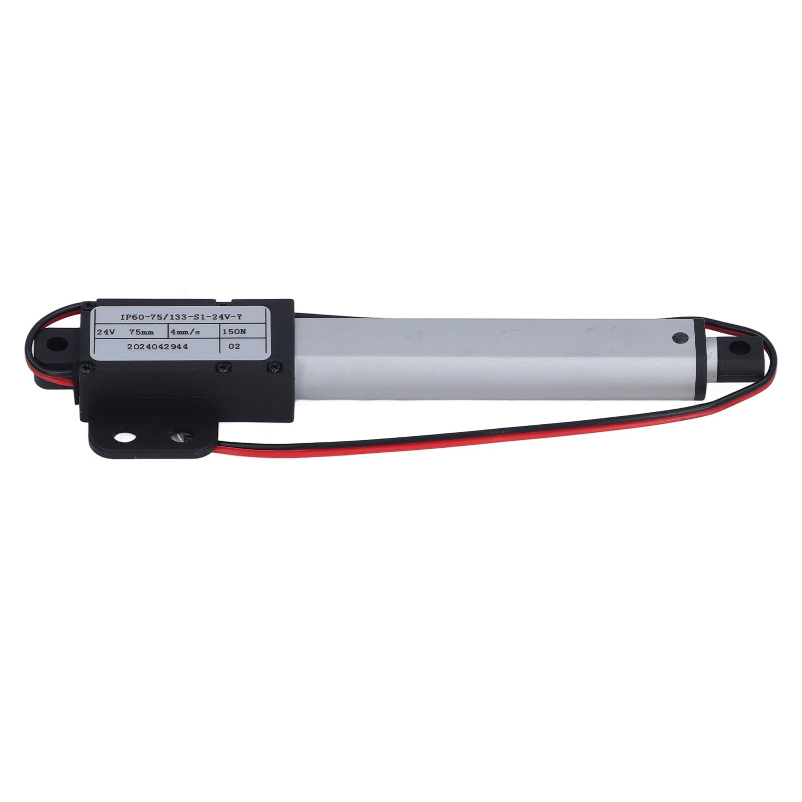 Mini attuatore lineare elettrico con corsa 150N DC24V da 75 mm Attuatore telescopico a piccolo movimento 4 mm/s per robot apri finestre Macchine agricole industriali