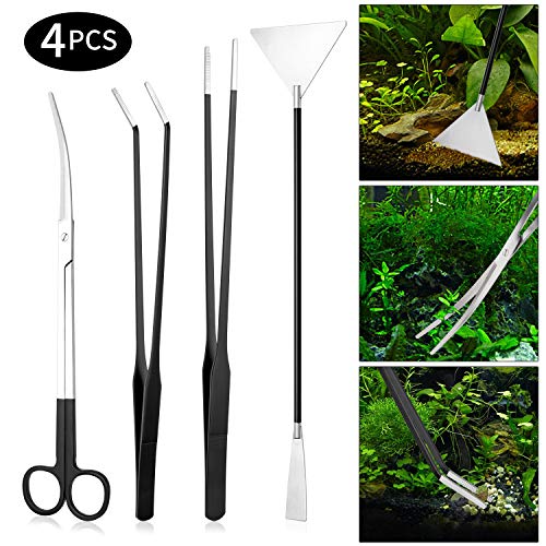 Bedee 6 In 1 Kit Pulizia Acquario Serbatoio Di Pesce, Rastrello Per