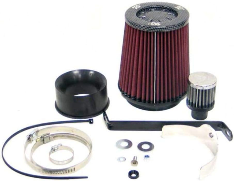 K&N Cold Air Intake System: High-Flow Air-Filter, Increase Performance & Horsepower: Compatible with 2001-2008 VOLKSWAGEN Beetle, 57-0432