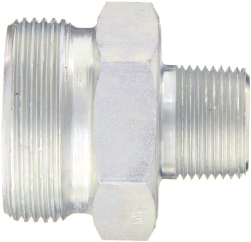 Image of Dixon Valve WM8 Plated Steel Boss Fitting, Male Spud, 3 /4 inch Hose ID x 3 /4 inch NPT Male
