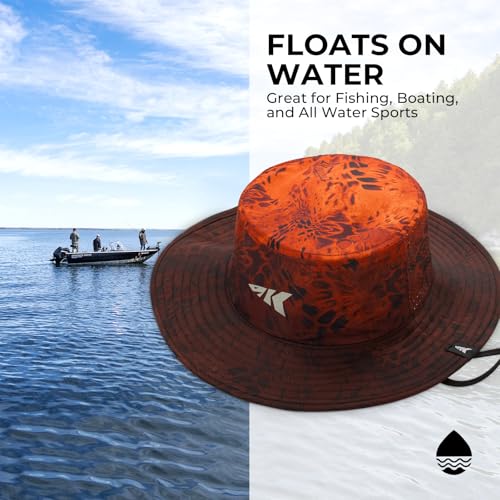 Image of KastKing Sol Armis UPF 50 Boonie Hat - Sun Protection Hat, Fishing Hat, Beach & Hiking Hat, Paddling
