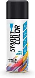 Tinta Spray 300ml Para Madeira, Plástico, Metal, Cerâmica Uso Geral Acabamento Fosco Cores Unidade Escritex (Preto Fosco)