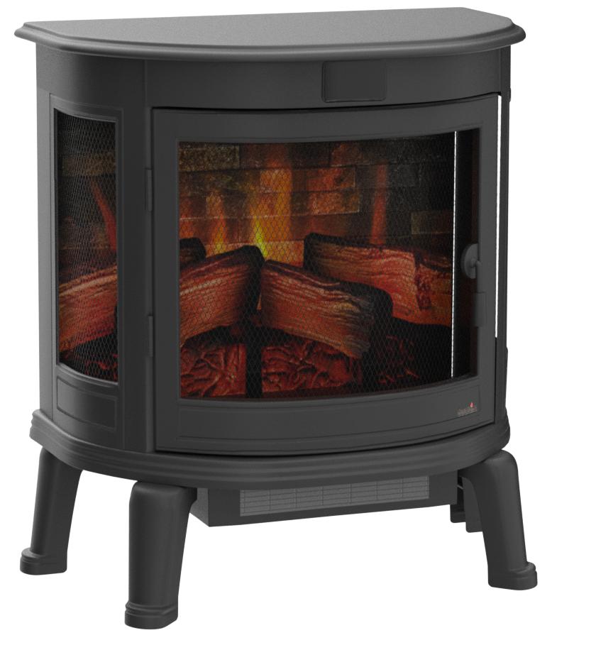 Duraflame Infrared Quartz 3D 1500 W Black Curved Front Infrared Electric  Fireplace w/ Adjustable Brightness, Remote Control, u0026 Realistic Flame  Effects : Amazon.co.uk: DIY u0026 Tools
