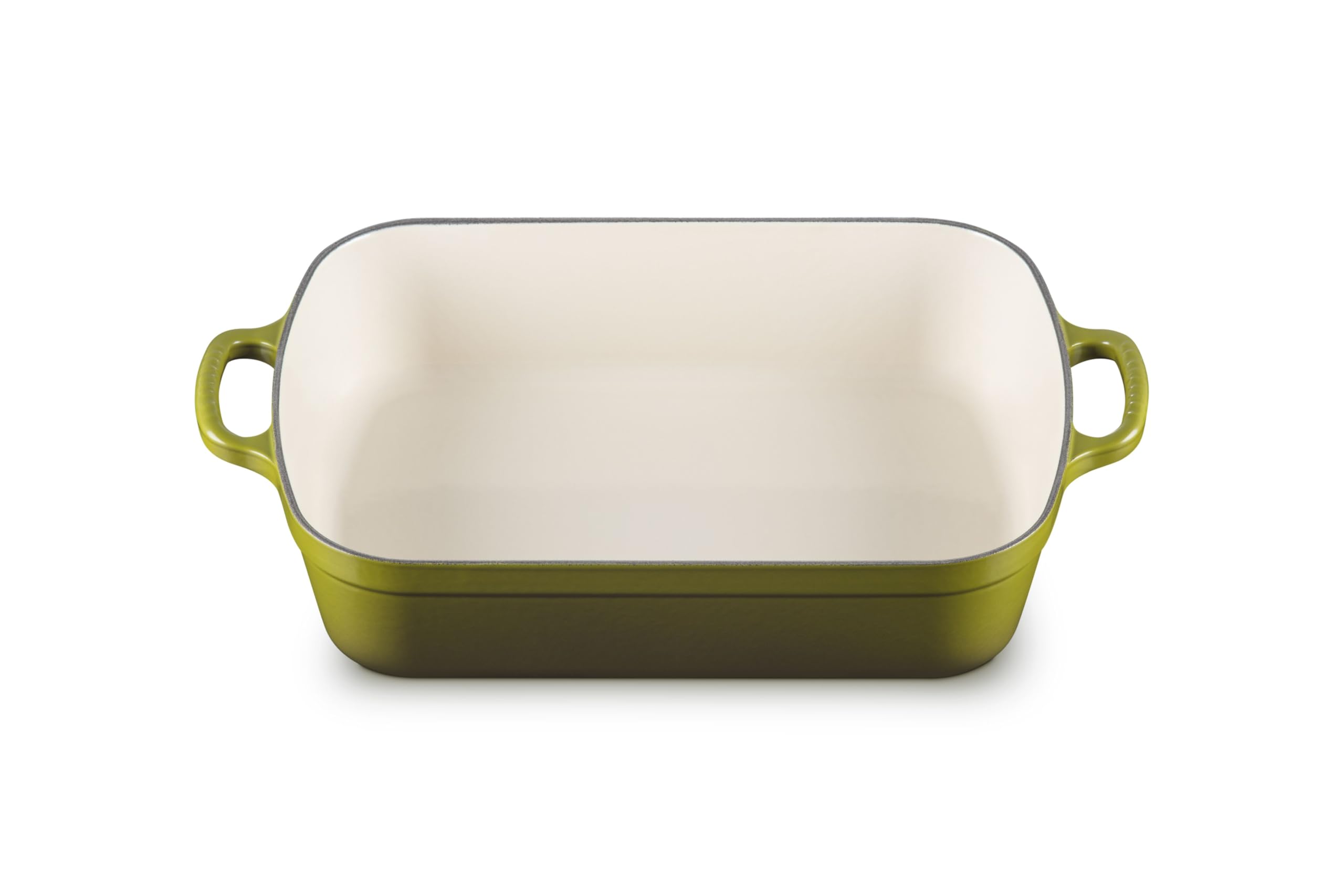 Le Creuset Enameled Cast Iron Rectangular Roaster, 5.25 qt., Olive