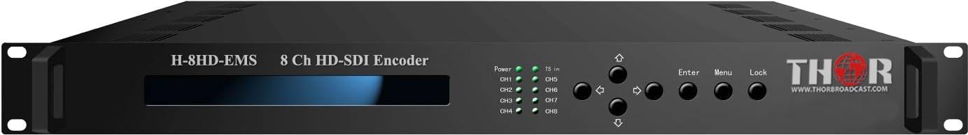 8 Ch HD-SDI Encoder Multiplexer & IPTV Server