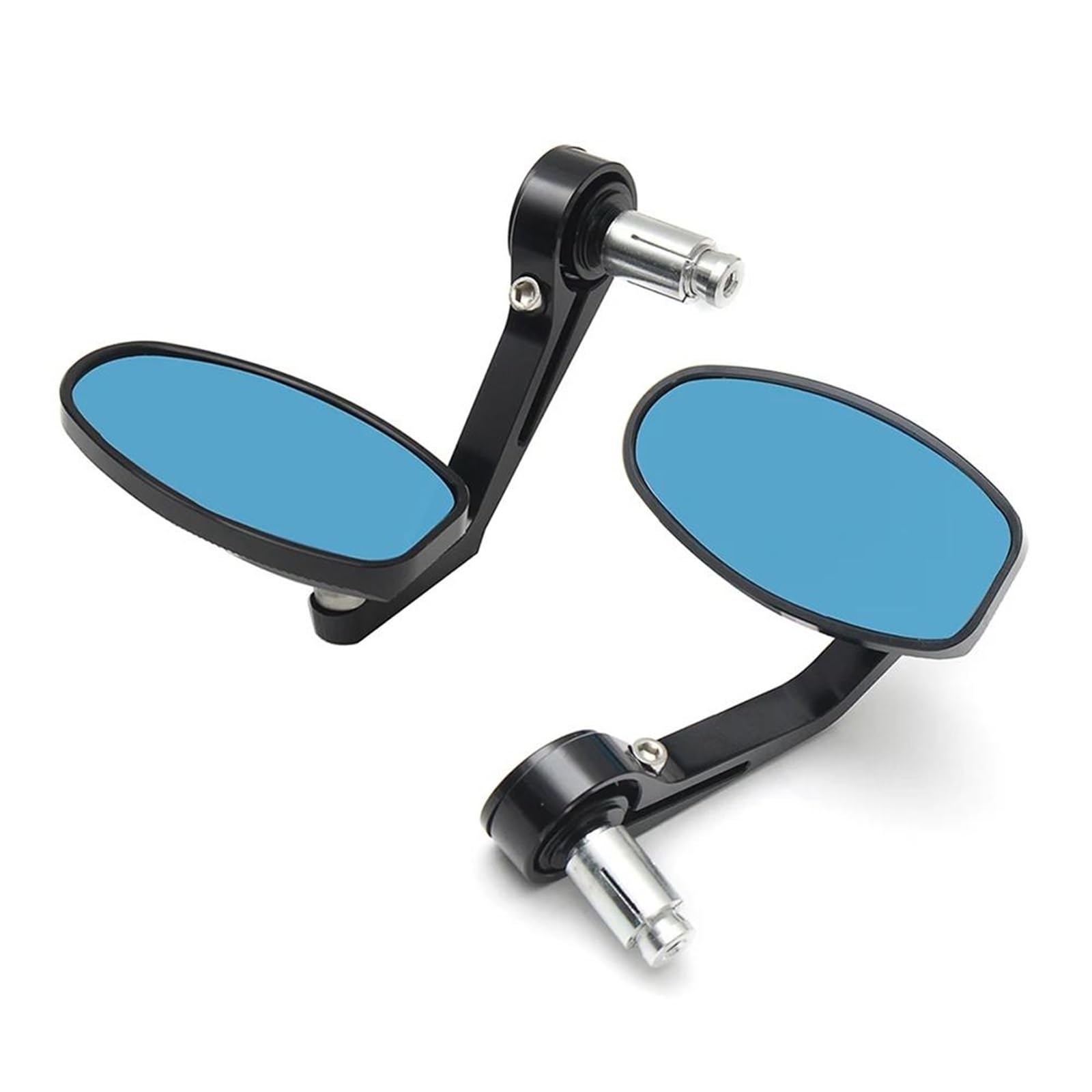 Lot De 2 Rétroviseurs Latéraux Noirs Pour Guidon De Moto Pour Triumph Pour Speed ​​Triple
