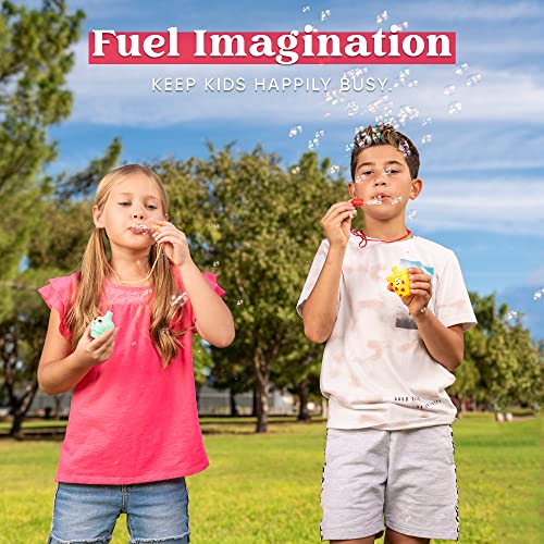 Joyin 10 Mini Bubble Wands, Food Donuts Bubble Bottle Solution (1.5 Fl Oz Each), Bubble Toys For Kids, Summer Outdoor Toys, Birthday Party Favors, Best Reward And Gift #TOP4