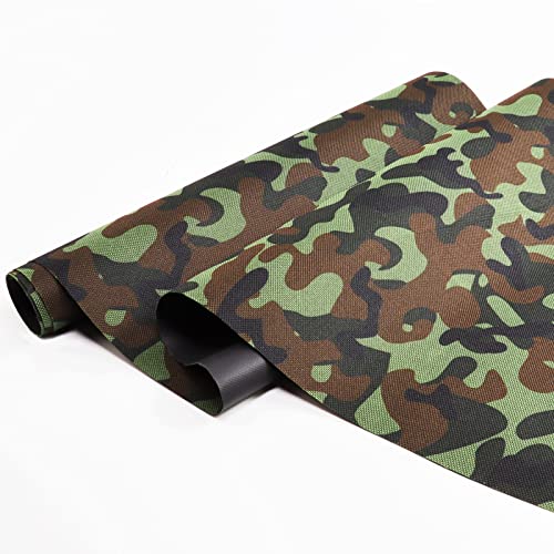 Premium Waterproof Camouflage Canvas Fabric – 600D Cordura 60" W × 144" L with PVC Backing for All-Weather Outdoor and Indoor Use – Perfect for Tents, Boat Cushions, and Heavy-Duty Bags 3 Premium Waterproof Camouflage Canvas Fabric – 600D Cordura 60" W × 144" L with PVC Backing for All-Weather Outdoor and Indoor Use – Perfect for Tents, Boat Cushions, and Heavy-Duty Bags - Image 2