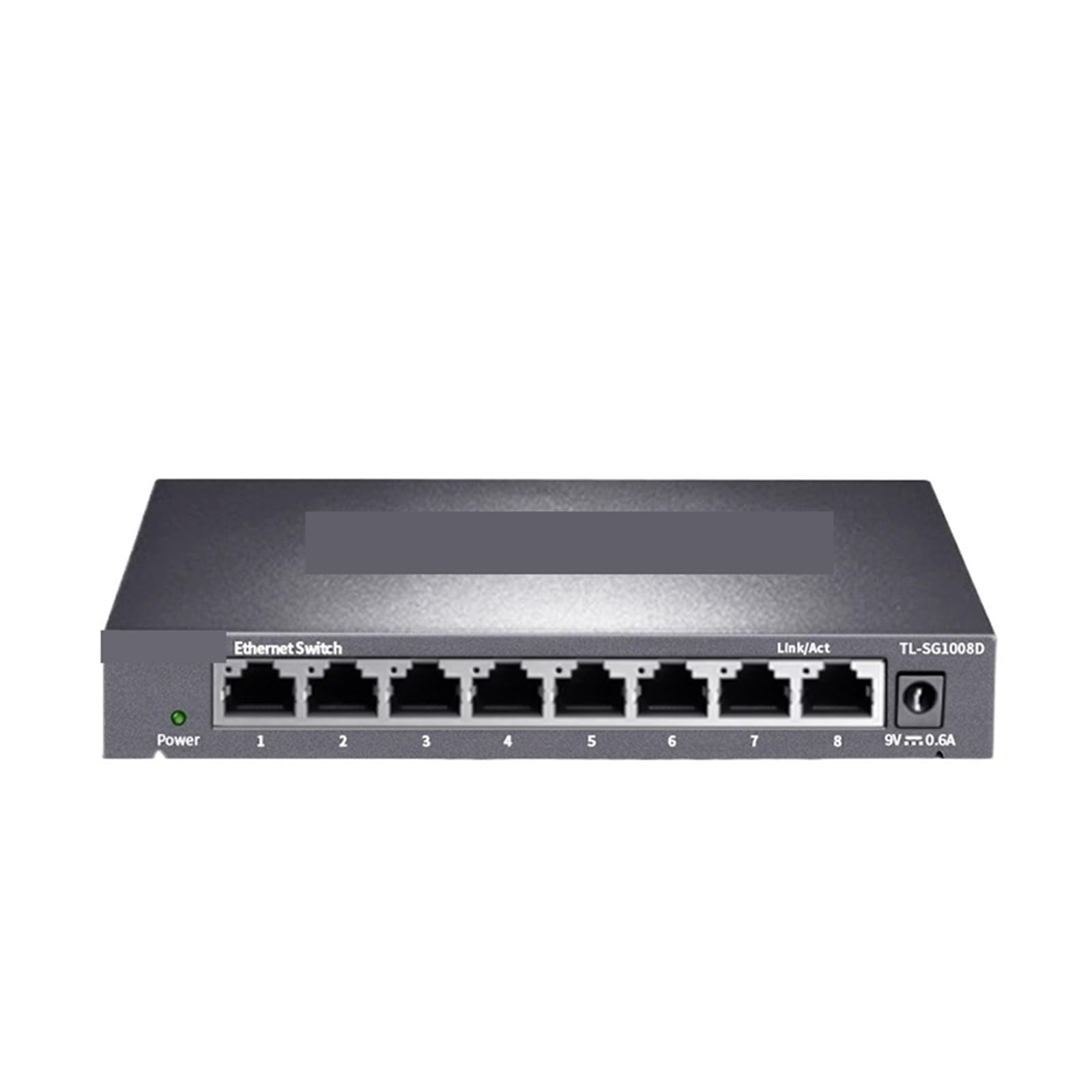 Switch Ethernet Gigabit Ethernet a 8 porte 1000 Mbps RJ45 Plug and Play Hub splitter Internet TL-SG1008D (adattatore UK)