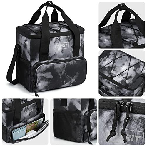 Image of TOURIT Small Soft Cooler Bag Insulated, 24 /35 /46-Can Lunch Cooler Bag, Ice Chest, 14.6 /24 /32L Leakproof & Portable Coolers for Picnic, Beach, Camping, Work, Travel, Trip