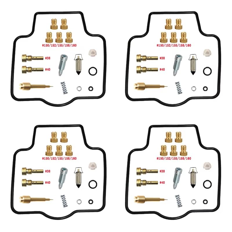 Kit de reparación de carburador para solucionar tirones en YZF600R Thundercat de 600cc