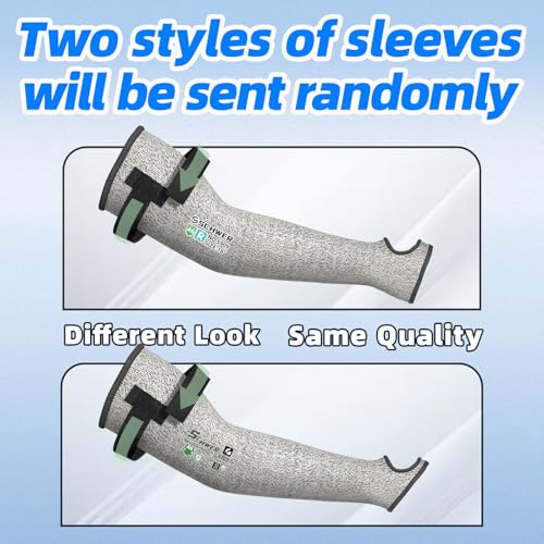 Schwer PRO-SKIN ANSI A6 Cut Resistant Sleeves With 2.0 Detachable Hook and Loop Straps, Non-PFAS, High Risk Cut Protection Arm Sleeve for Thin Skin, Gardening Sleeves, Protective Sleeve for Arms - Image 3