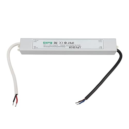 Controlador LED 24V Fuente de alimentación de salida de bajo voltaje Adaptador de transformador IP67 Controlador LED impermeable para cámara de