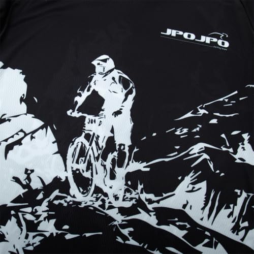 Hotlion Fahrradtrikot Kinder Radtrikot für Kinder Mountainbike Trikot Jungen Langarm MTB Rennbekleidung Mädchen BMX Shirt