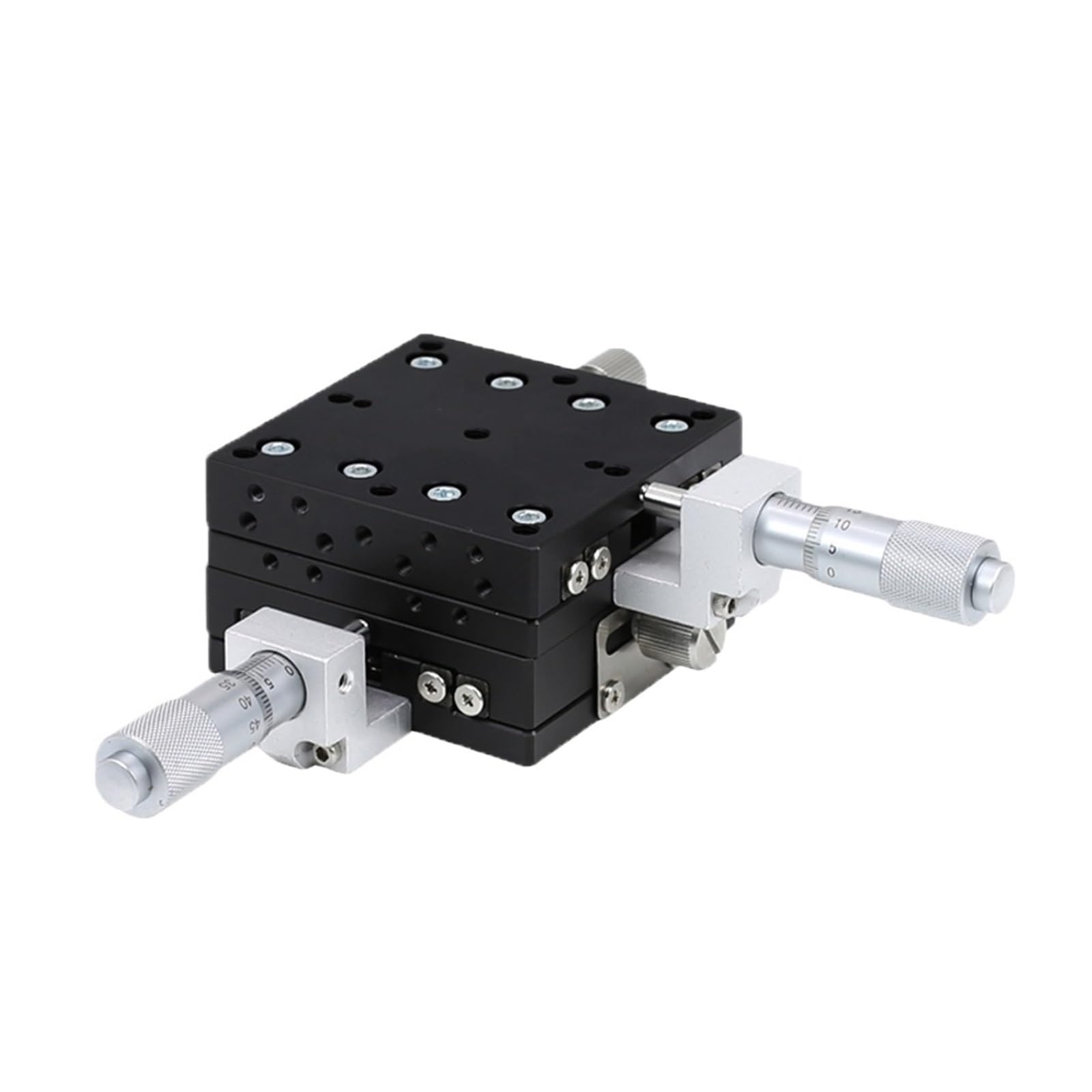 MYXJGNAIY XY Axis Linear Platform, 60x60mm LY60-R LY60-L LY60-C, Sliding Table, Horizontal Rail Type Trimming Table, Manual Displacement Platf(LY60-R)
