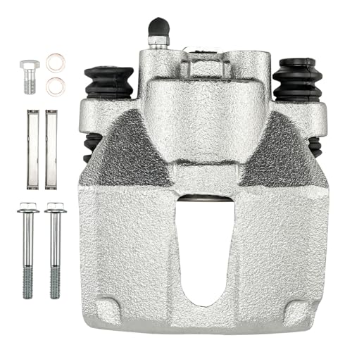 Image of KAX Rear Disc Brake Caliper Assembly Compatible with 1999-2003 F150, 1997-2002 Expedition, 2004 F150 Heritage, 1998-2002 Navigator, 1997-1999 F-250, 2002 Blackwood, 2003-2011 Town Car