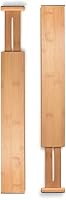 Vista 9 de Bambüsi divisoresajustables para cajones de cocina. Artesanal, 100% bambú natural.