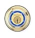 Kwikset - Kevo 99250-201 Kevo 2nd Gen Touch-to-Open Bluetooth Lock Polished Brass