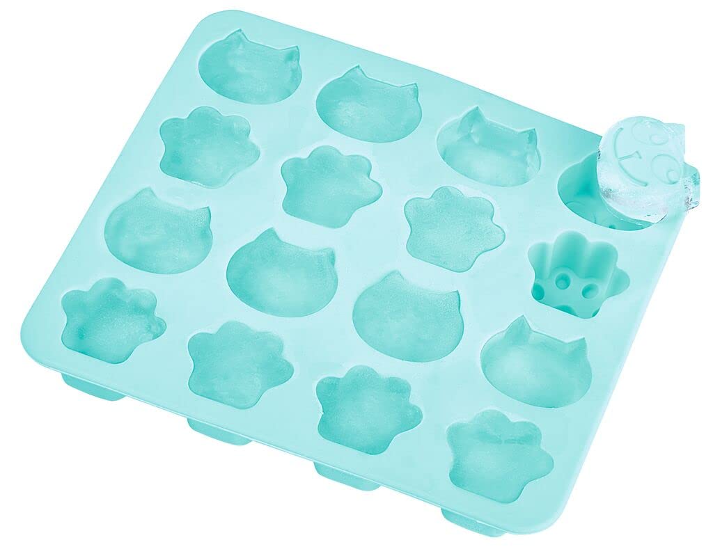 Stampo Per Cubetti Di Ghiaccio 3D A Forma Di Gatto - 4 Vaschette In Silicone, Lenta Fusione, Per Whiskey E Cocktail Divertenti - 4