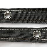 YGCBL Cubierta impermeable de lona de lona, red de sombra, paño de sombra, película de plástico blanco con ojales, lona impermeable de 120 g/m², a, 11 m