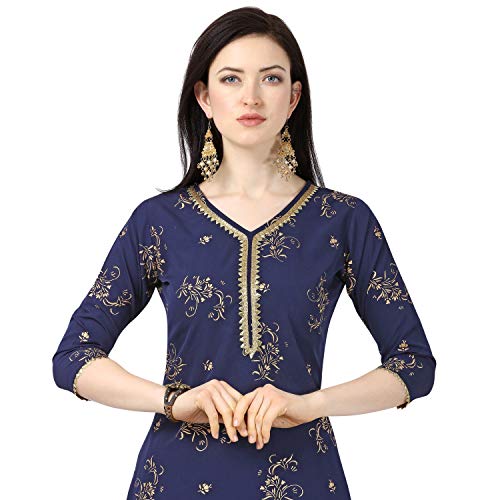 Image of NAINVISH Women KURTA WITH SARARA
