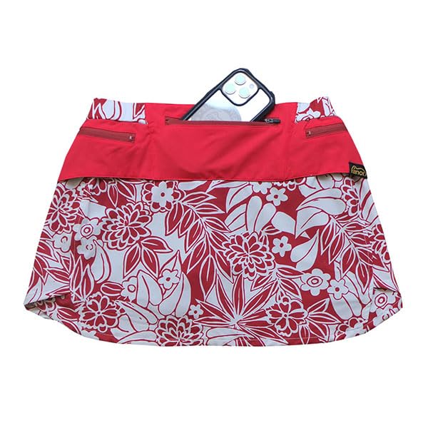 Amazon.co.jp: ranor ラナー LEAF PATTERN SKIRT(WITH INNER