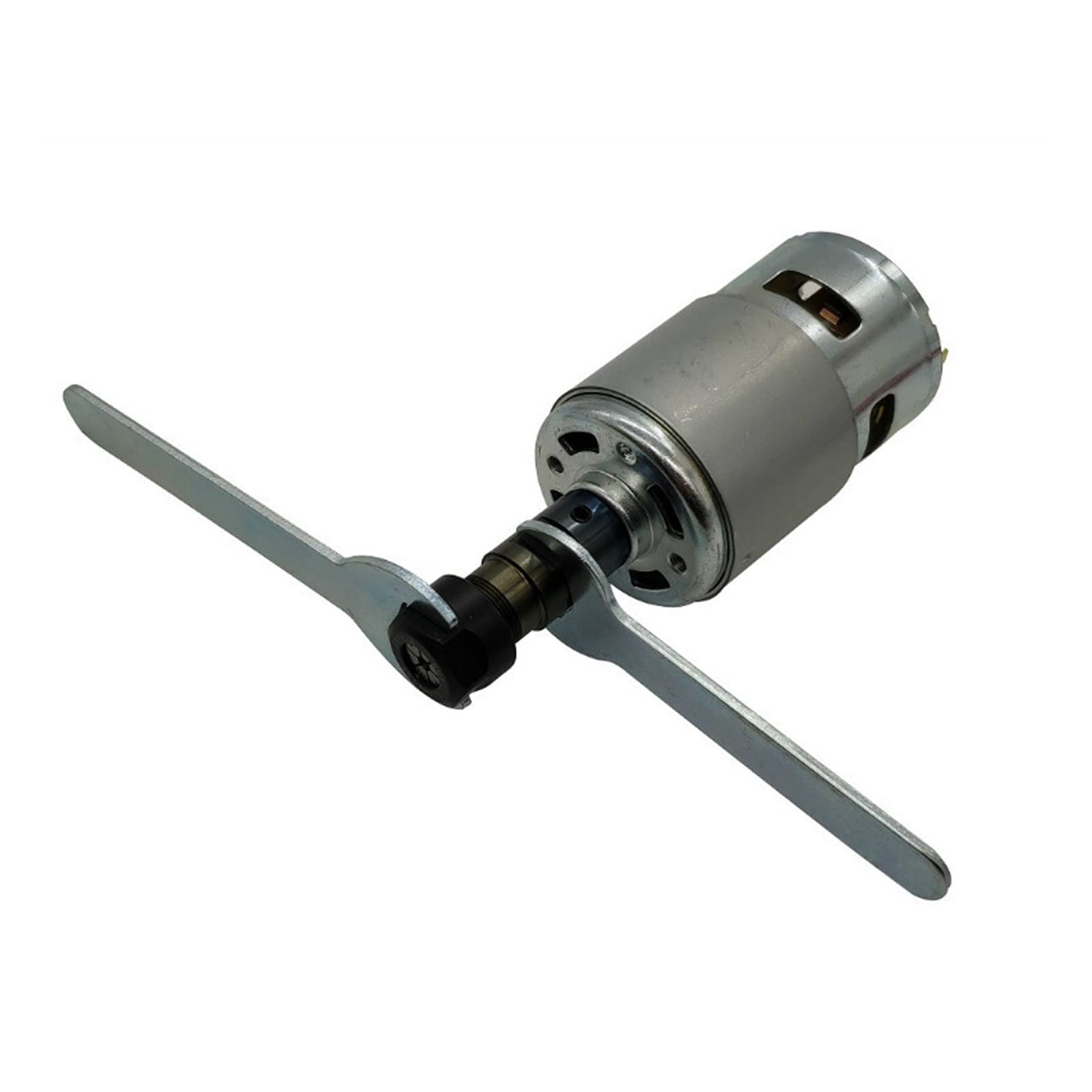 Motore mandrino, DC Motore 12-36 4000-12000 RPM Motore del mandrino con cuscinetti a sfera con ER11 Asta di estensione for CNC Macchina router(Option 1)