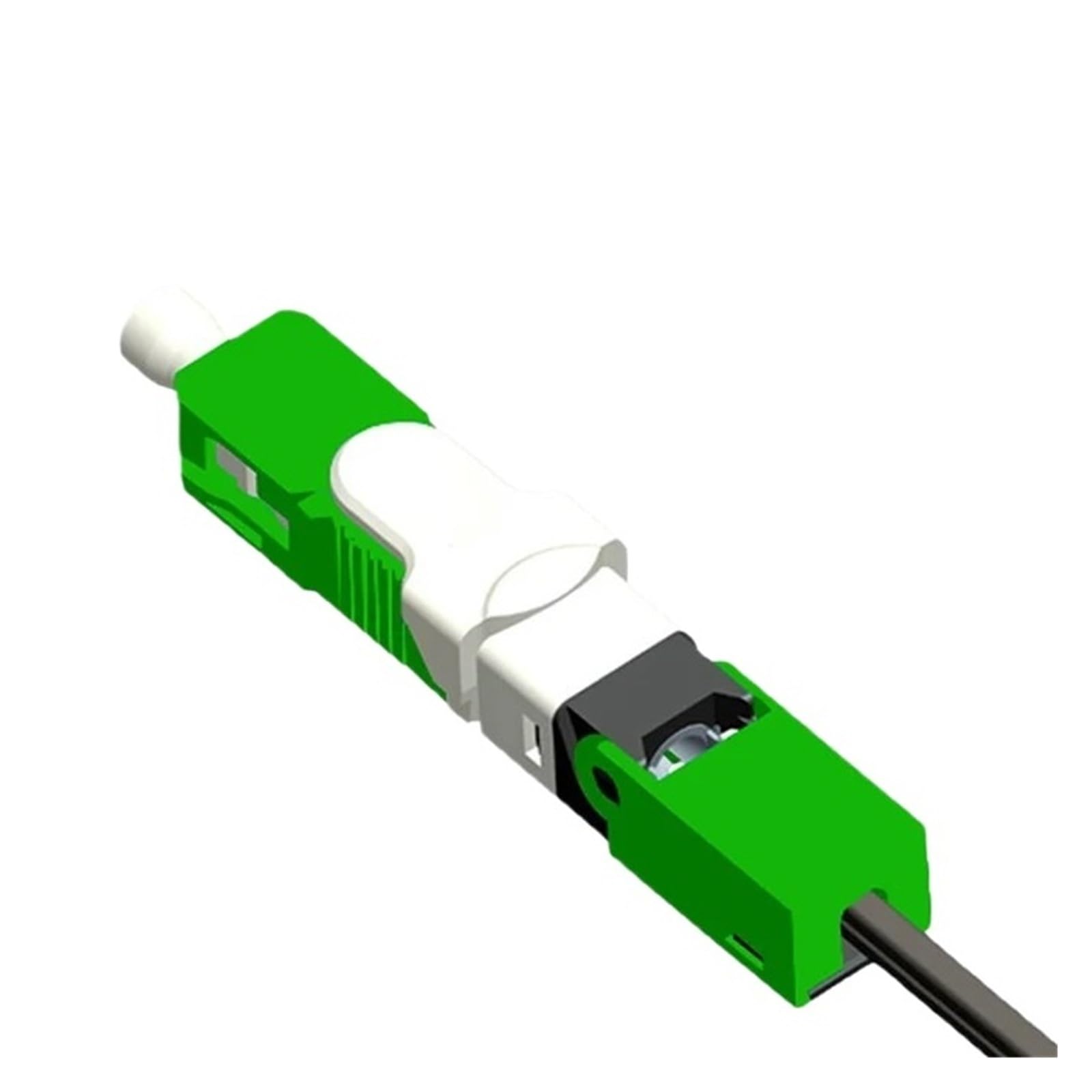 50 oder 100 Stück FTTH ESC250D SC UPC Singlemode-Glasfaser-Schnellverbinder(100pc SC)