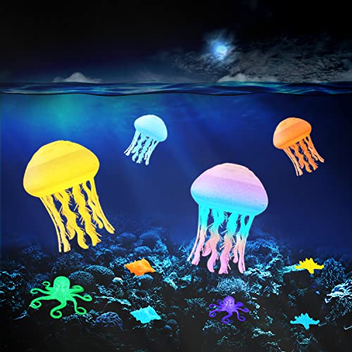 Image of ERYONE Glow in The Dark Multicolor Filament, 3D Printer Filament Bundle PLA 1.75mm, -0.03mm, 250g*4 Pack /Spool