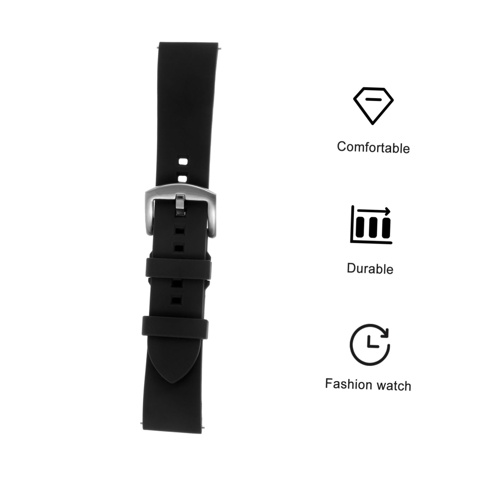 Gatuida 1 PC Cinghia Accessori Smartwatch Cinturino In Silicone Orologio Di Gomma Cinghia Di Vigilanza Del Silicone Fitnus Orologio Cinturino Di Ricambio Cinturini Per Smartwatch Gel Di