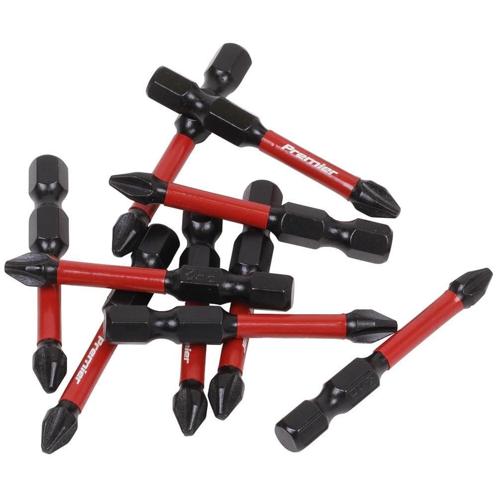 Sealey Phillips #2 Impact Power Tool Bits 50mm - 10pc AK8274