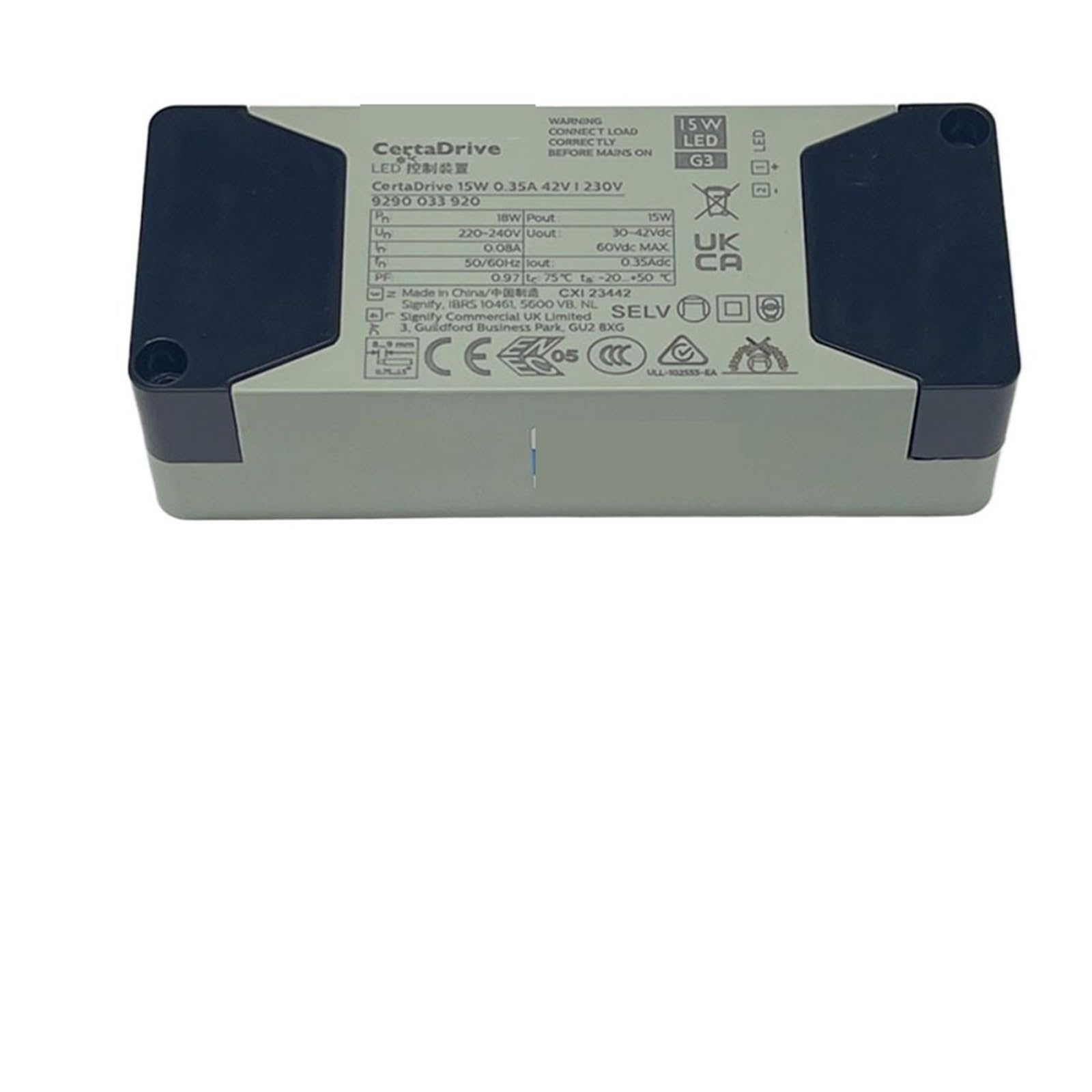 Alimentation LED pour pilote salon et cuisine transformateur de spot