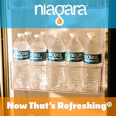 Niagara Purified Water, 16.9 oz Bottles, 40 Count Case, 48 Cases Per Pallet