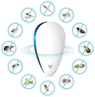 Prextex Ultrasonic Electric Pest Repellent Machine to Repel Lizard, Rat, Cockroach, Mosquito, Home Pest & Rodent Repelling Aid for Reject Ants for Reject Insect Mosquito Killer (2)