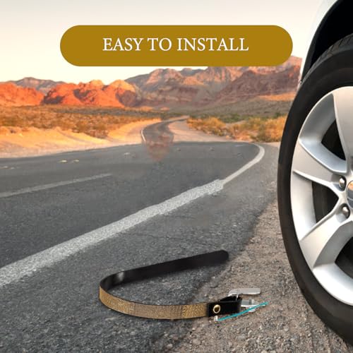 COLLBATH Static Strap and Rubber Material, Easy to Install Copper Wire Anti Static Ground Wire for Automotive Grounding Belt Preventing Electronic Device Malfunctions Car Vehicle - Image 5