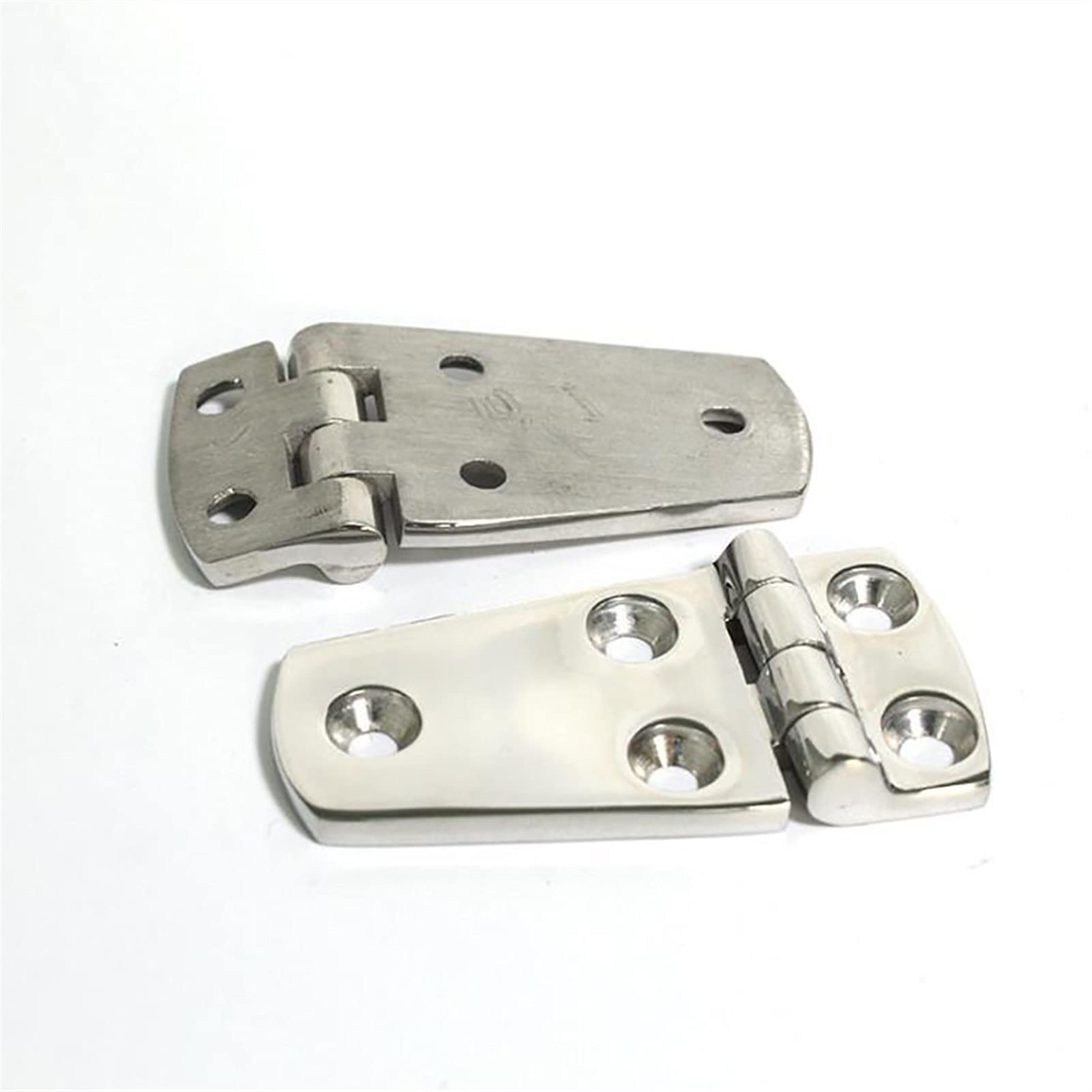 Charnière acier inoxydable 316 universelle 76x38mm pour porte de bateau et armoire