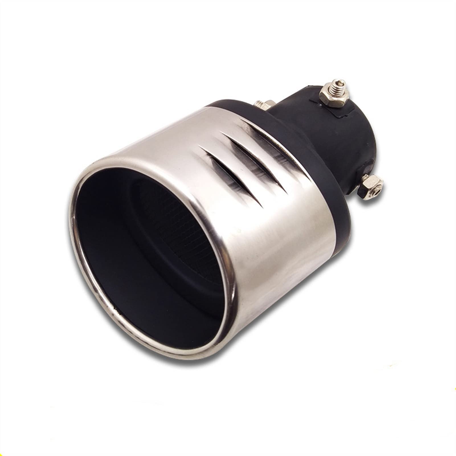 Silenciador universal de 63mm de acero inoxidable para solucionar el óxido del tubo trasero