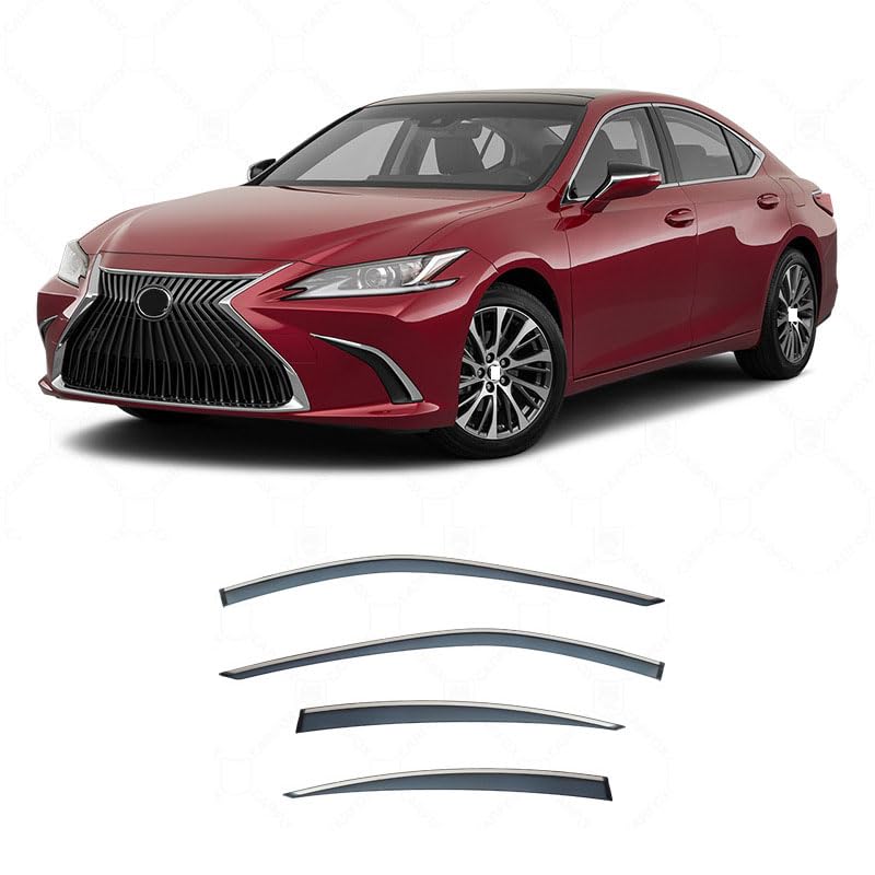 Déflecteurs de vent de voiture Lexus ES pare-pluie anti-buée ventilation optimale