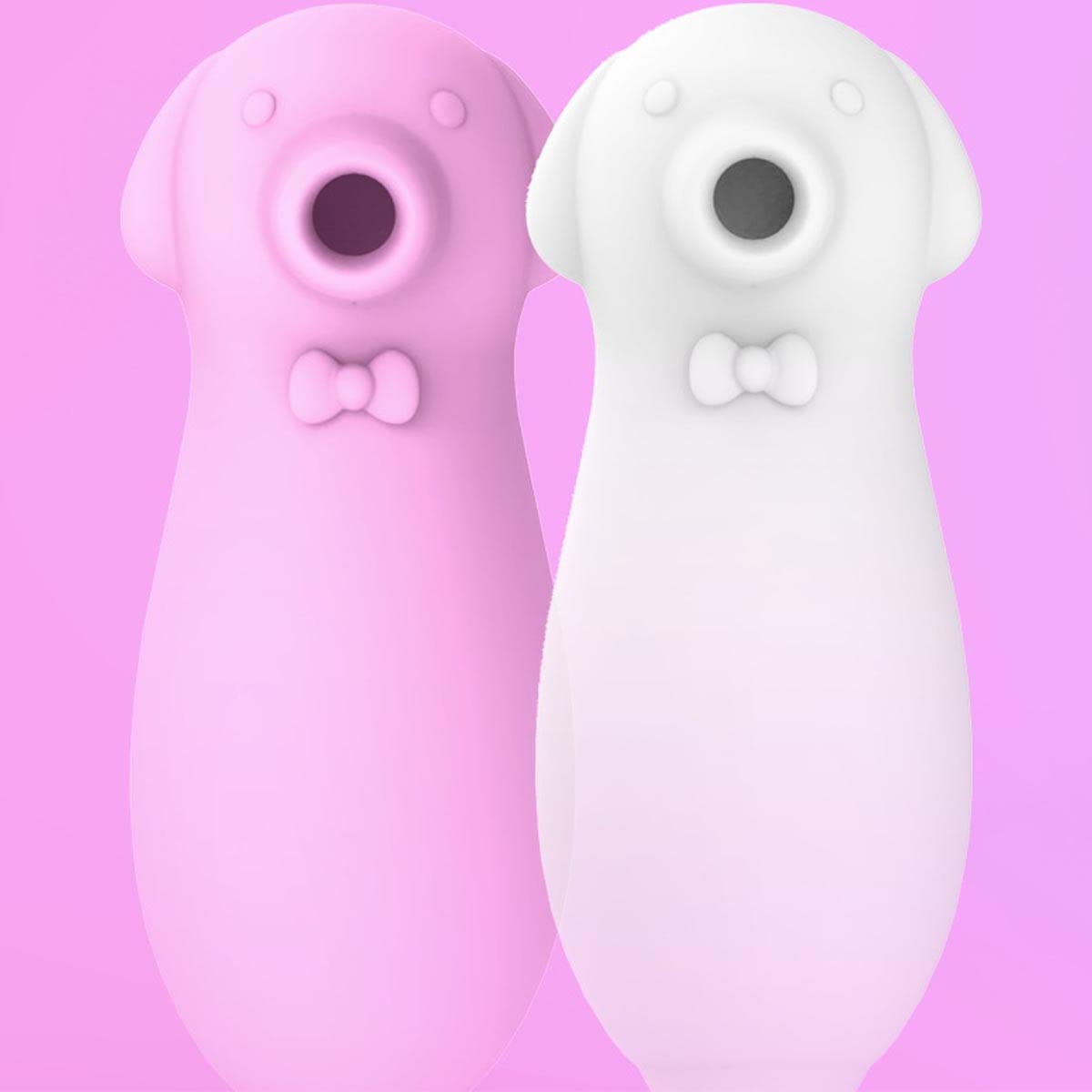 AAKOMA Vibratori Giocattoli, Vibratore Sessuale Capezzolo Stimolatore Clitorideo, Riscaldamento Intelligente 9 Frequenza Succhiamento e 7 Velocità Collisione Modalità Giocattoli Sesso Anale Pink