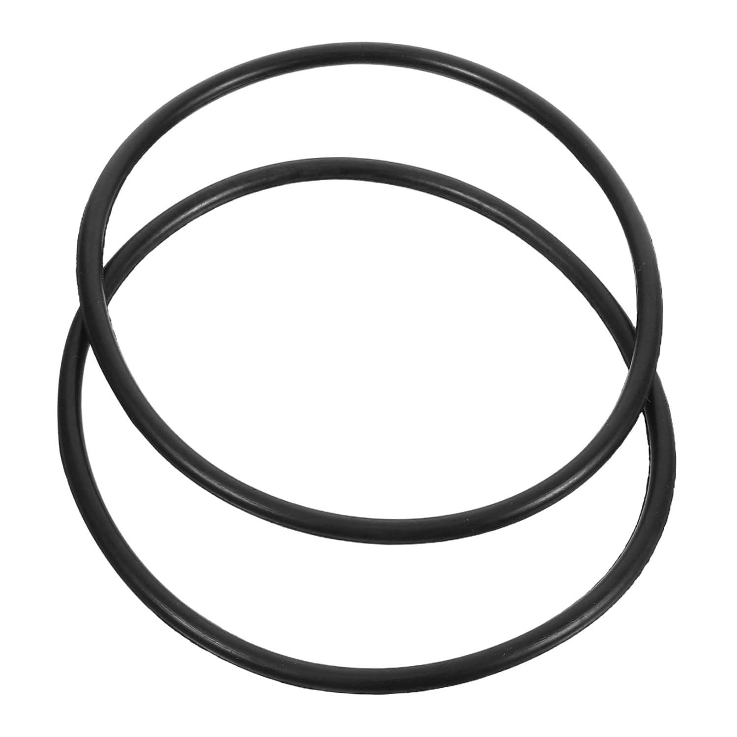 2pcs Sealer Rubber Belt for Sealing Machine Repair Black