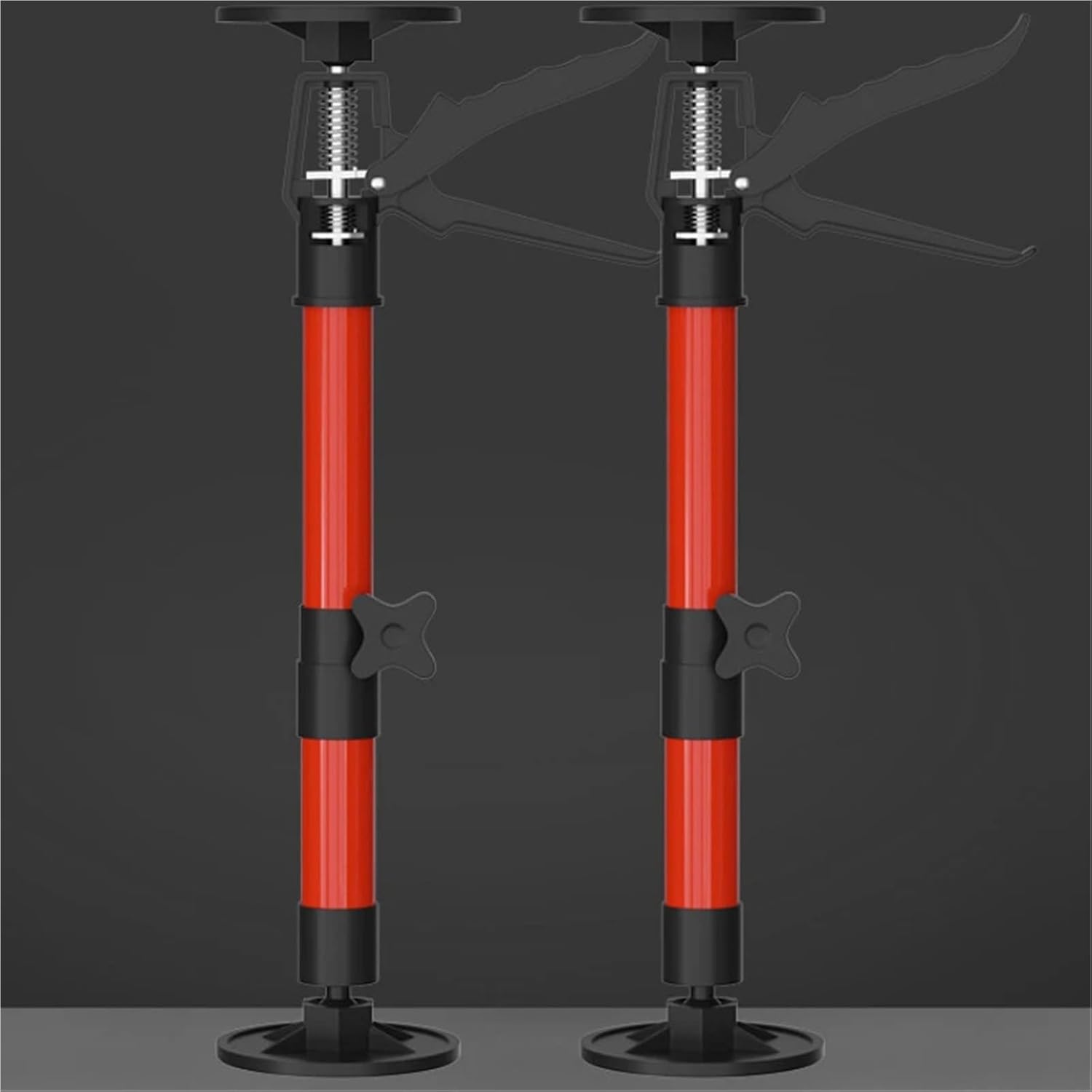 Woodworking Quick Support Pole Lifting Device Adjusting Rod Telescopic Tools Cabinet Door Install Frame Jack For Installing Cabinets(50-115cm)